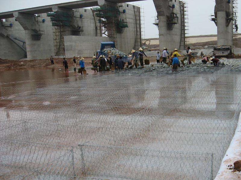 石籠網施工圖片